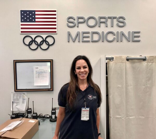 Dr. Mindy Mar at 2021 Tokyo Olympics Sports Medicine